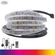 rgb led strip 12v 5050 5 metre ip68