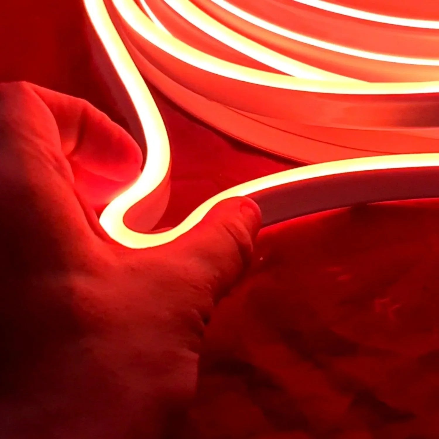 RGB Neon Flex 220V 240V 10x20mm Flat Shape IP67 Waterproof WIFI App Control work with Alexa and Google - ATOM LED