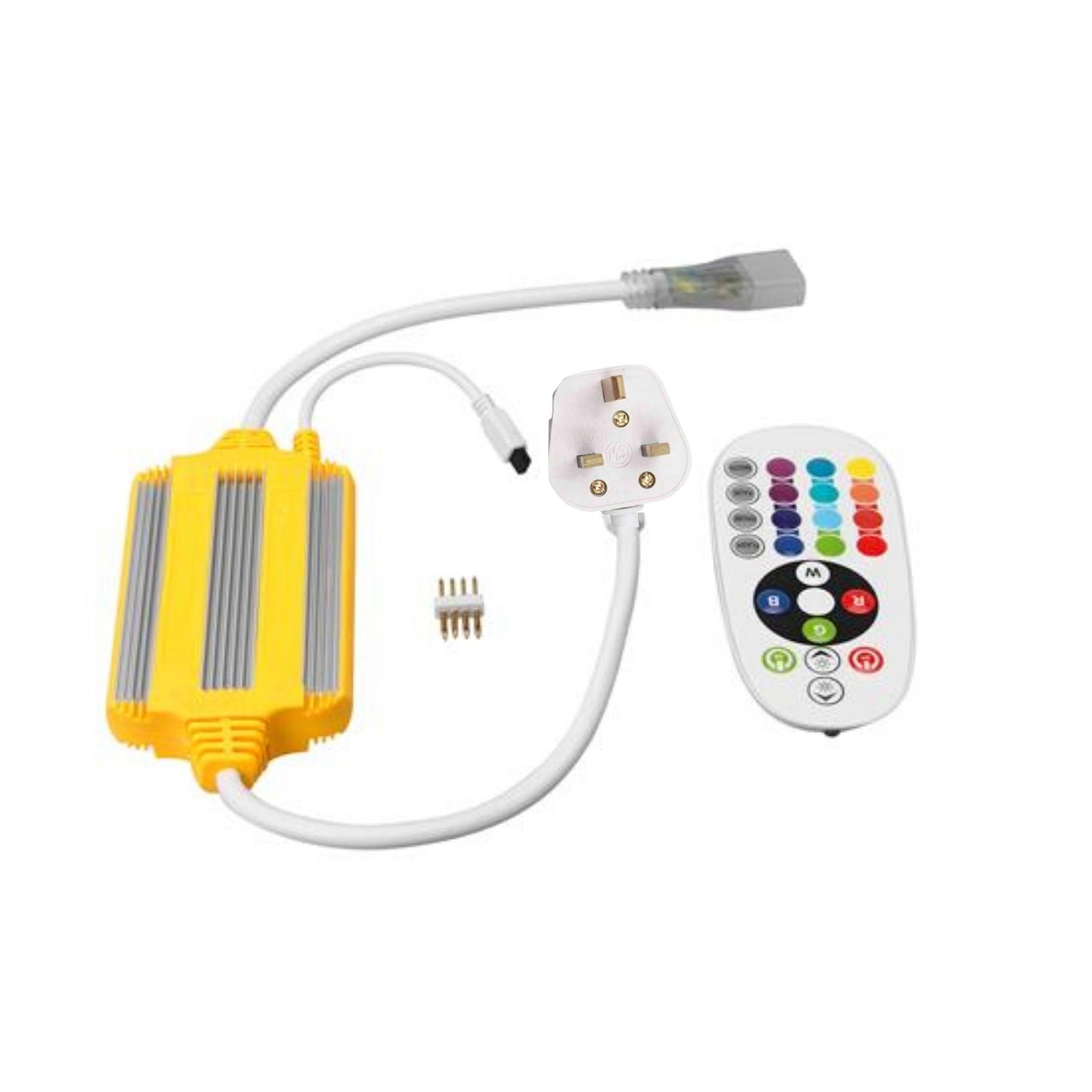 RGB LED Strip Light 220V IP67 Wireless Bluetooth App Control with Remote 60  LED/m