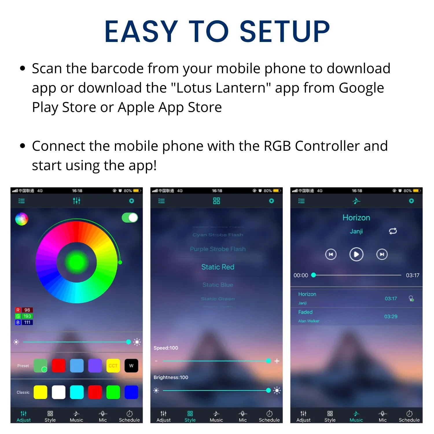 RGB LED Strip 220V 240V 144 LEDs/m IP67 Wireless Bluetooth App Control with Remote - ATOM LED