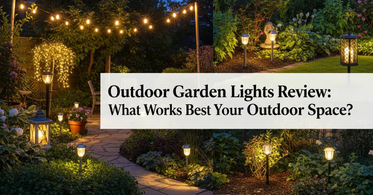 Outdoor Garden Lights Review: What Works Best for Your Outdoor Space?