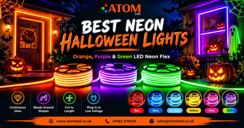 Best Neon Halloween Lights: 9 Plug-In LED Neon Flex Colours