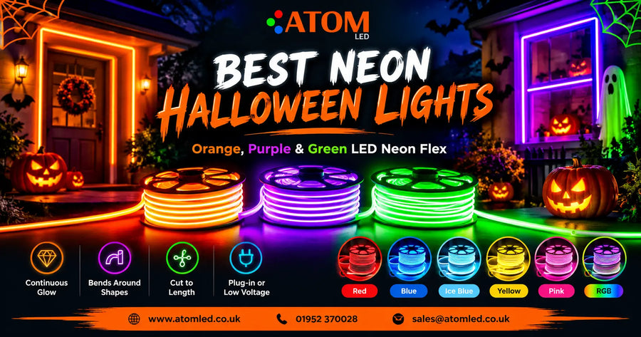 Best Neon Halloween Lights: 9 Plug-In LED Neon Flex Colours