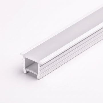 Flexible silicone LED strip profile cover diffusers for curved runs