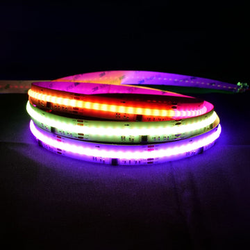 COB LED Strip Lights | 24V & 48V | Seamless, Dot-Free LED Tape