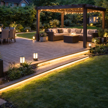 led neon flex lights for decking and outdoor