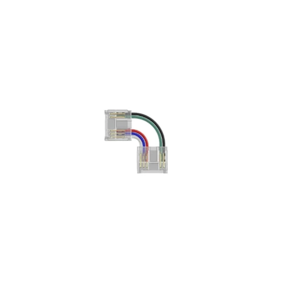 12mm 5-Pin Connectors Kit for RGBW COB LED Strip Light - L shape connector