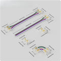 12mm 6-Pin Connectors Kit for RGB CCT COB LED Strip Light