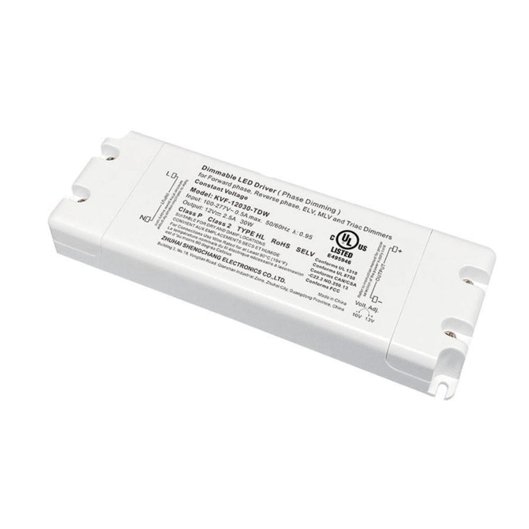 24V IP66 Triac Dimmable Power Supply Driver Constant Voltage 30W