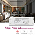 24V IP66 Triac Dimmable Power Supply Driver Constant Voltage 30W