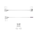 12mm 4-Pin DC Connectors for RGB COB LED Strip Light IP68 — ATOM LED