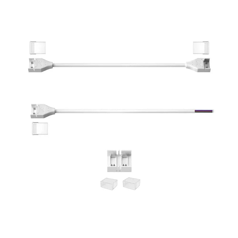 12mm 4-Pin DC Connectors for RGB COB LED Strip Light IP68 — ATOM LED