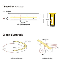 MaxiFlex LED Neon Flex For Decking & Driveway 6x12mm IP67 20M - UK LED Lights