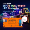 GLEDOPTO ESP32 WLED Digital Pixel LED Controller With Mic/UART WIFI GL-C-016WL-D