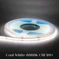 CCT Seamless COB LED Strip 24V 780 LEDs/m IP20 Waterproof WW+CW 10 Metre Kit - ATOM LED