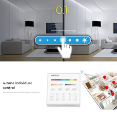 Miboxer B4 4-Zone Panel Remote RGB+CCT