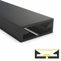 Black Silicone LED Neon Flex Tube Diffuser Body for LED Strip Light 5x13mm - ATOM LED