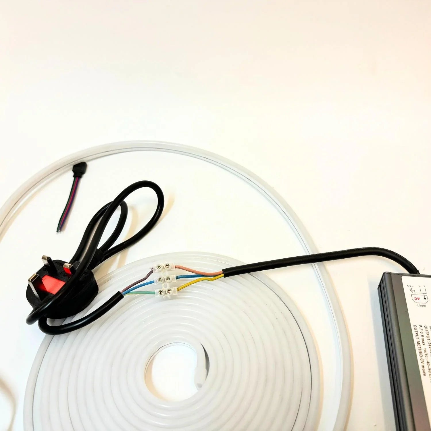 Mini RGB Neon Flex 24V 6x12mm IP65 Waterproof with WIFI Control App works with Alexa & Google Home 10 Metre Kit - ATOM LED
