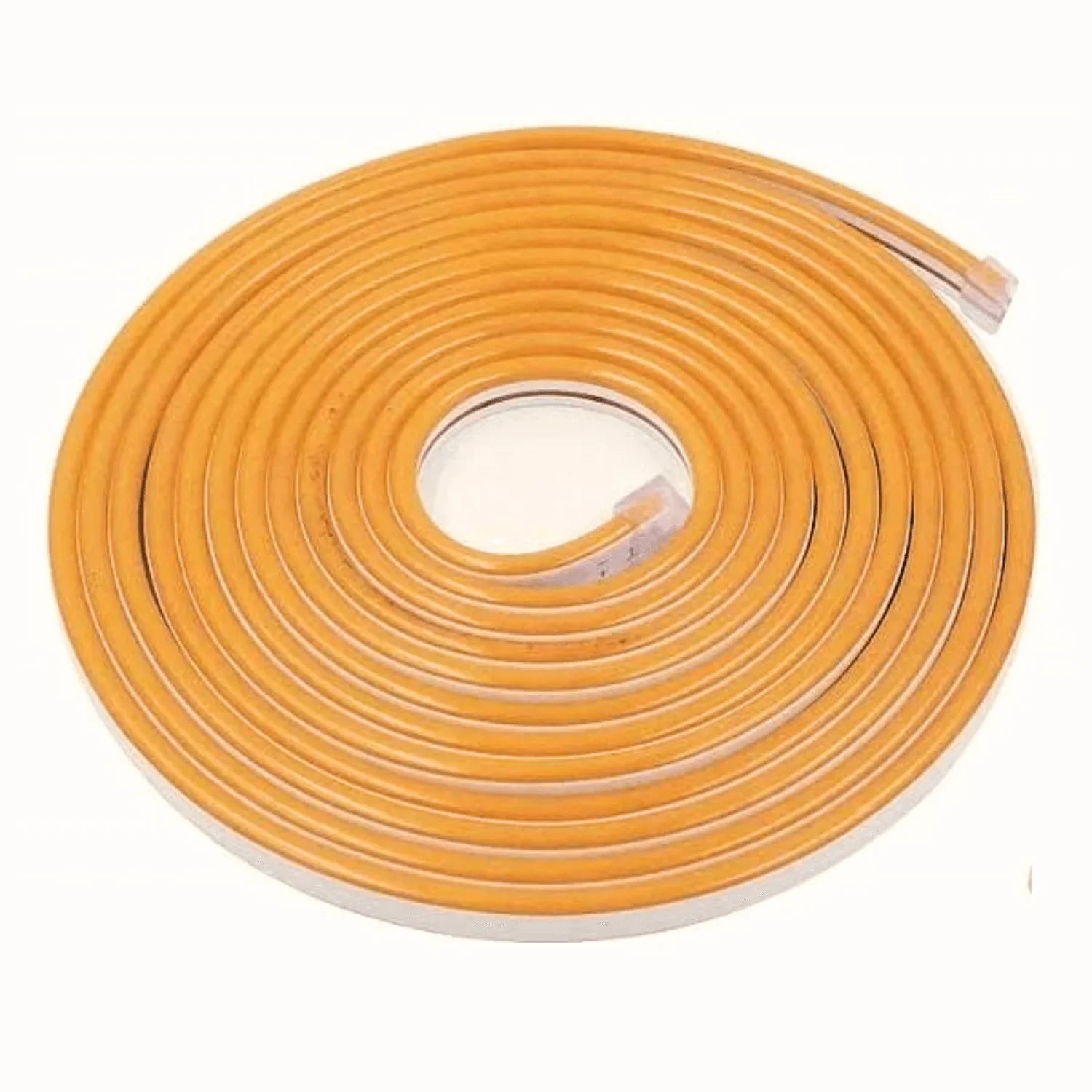 Mini Orange LED Neon Flex 12V 6x12mm 120LED/m IP65 Waterproof 1cm Cut - ATOM LED
