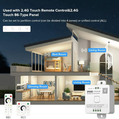 Remote for SP636E DC5-24V Addressable LED Strip Controller