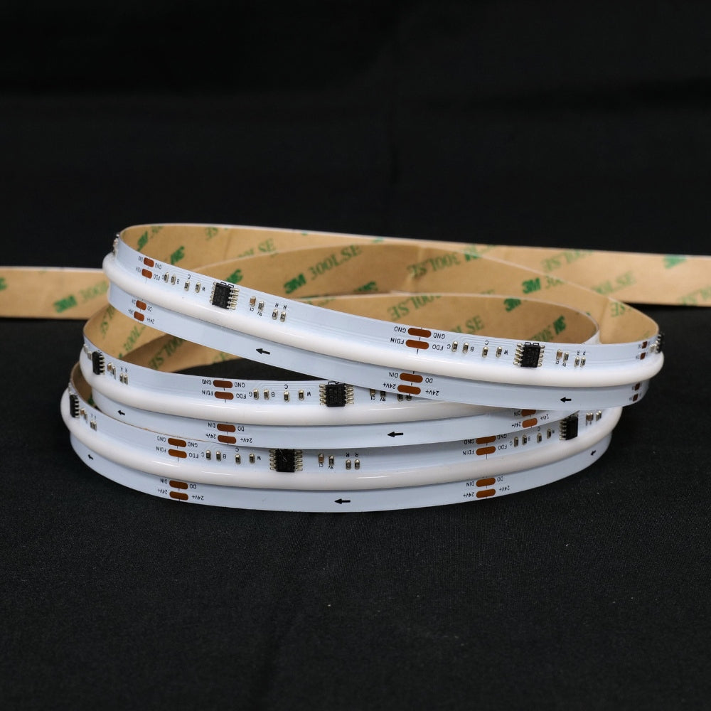 Digital Pixel RGB CCT COB Strip 24V IP20 840 LEDs/m WS2805 15mm Wide
