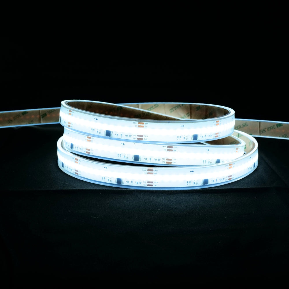 Digital Pixel RGB CCT COB Strip 24V IP68 Waterproof 840 LEDs/m WS2805