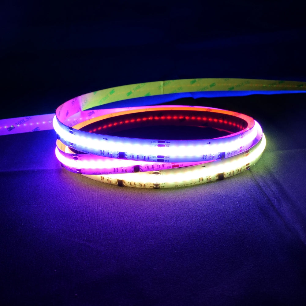 Digital Pixel RGB CCT COB Strip 24V IP68 Waterproof 840 LEDs/m WS2805