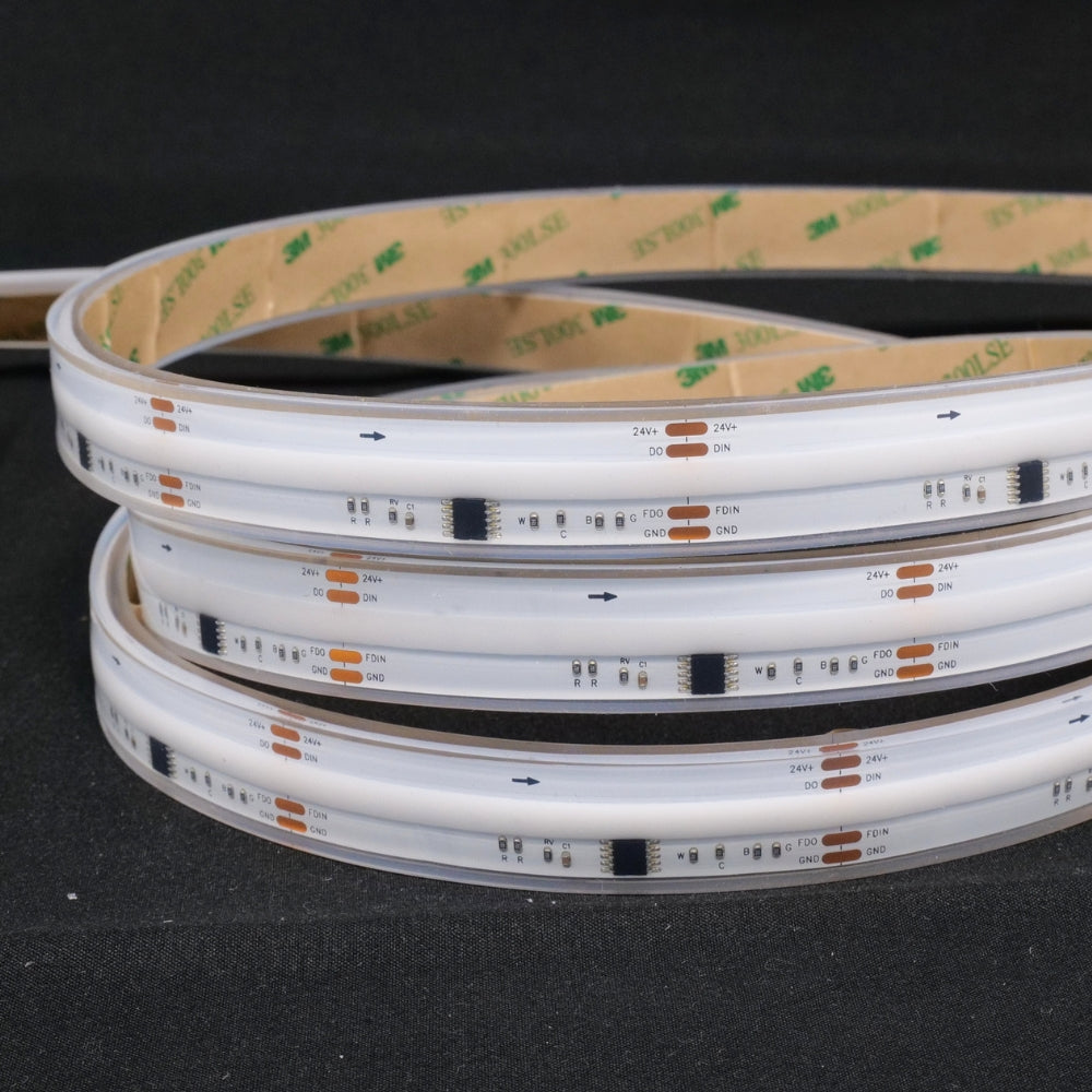 Digital Pixel RGB CCT COB Strip 24V IP68 Waterproof 840 LEDs/m WS2805