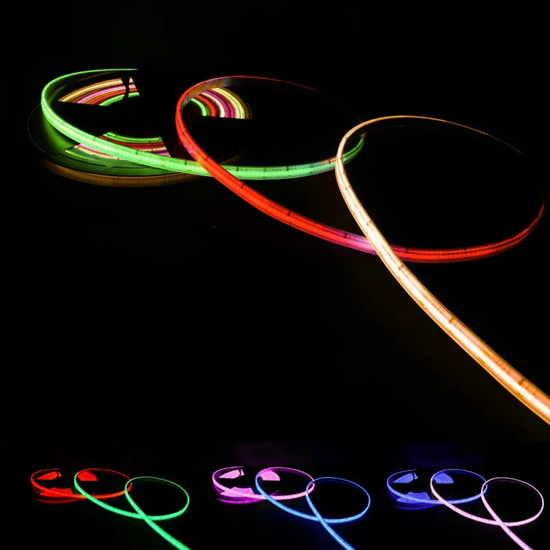 Digital Pixel RGBW (3000K) COB Strip 24V IP20 720 LEDs/m WS2814 10mm wide