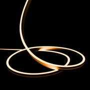 Warm White 2700K 8x16mm IP67 LED neon flex 24V — extra long 20m run, waterproof outdoor