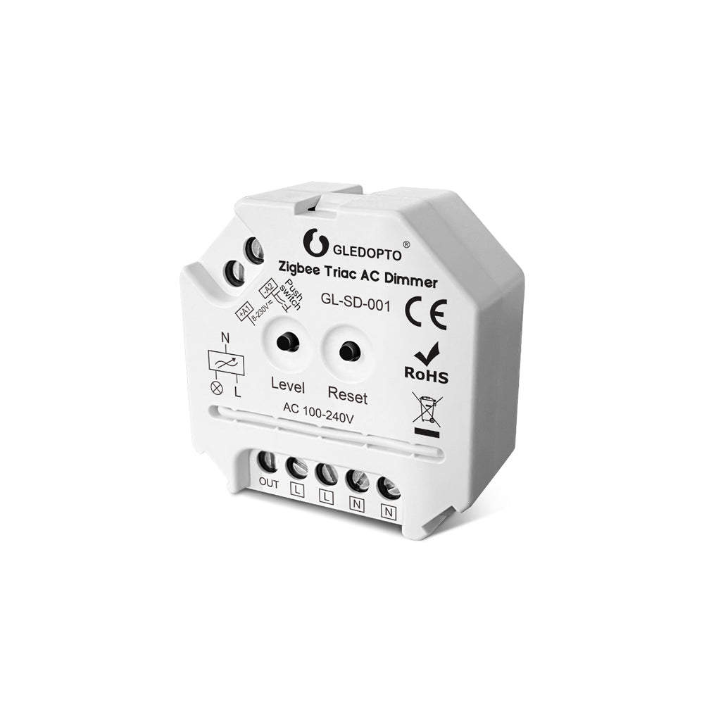 GLEDOPTO ZigBee Triac AC Dimmer GL-SD-001