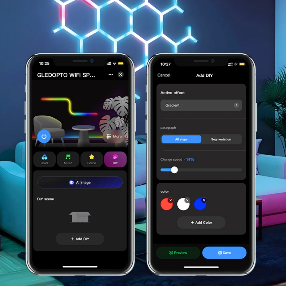 GLEDOPTO Tuya SPI Pixel Controller RGBCCT RGBW RGB WiFi LED Controller Dynamic Light Music Sync Work with Smart Life Google Assistant Alexa Yandex (206W-WiFi SPI)