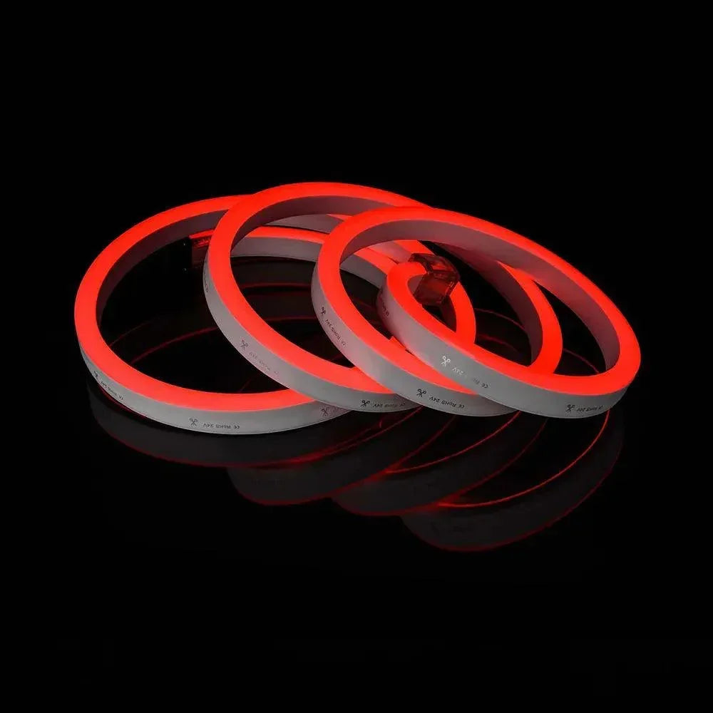 Ultra Long RGB Neon Flex 24V 10x20mm 48V IP68 12.5cm Cut