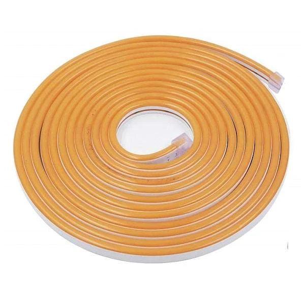 Mini Golden LED Neon Flex 12V 6x12mm 120LED/m IP65 Waterproof 1cm Cut - ATOM LED