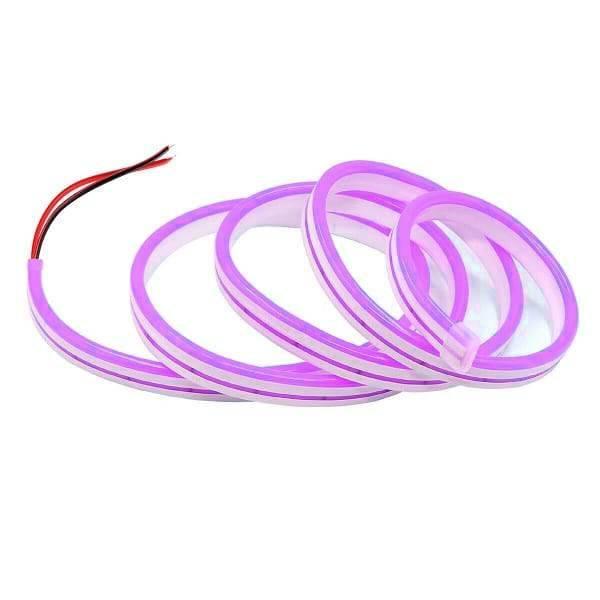 Pink Neon Flex 12V 6x12mm 120LEDs/m IP65 Waterproof 2.5cm Cut - ATOM LED