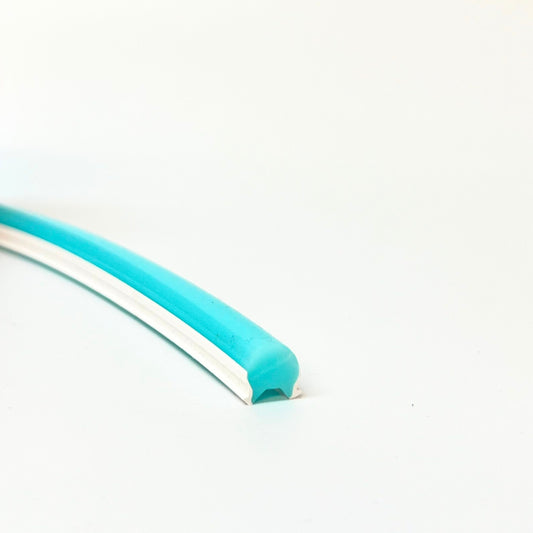 Ice Blue Silicone Neon Flex Tube Diffuser Body for LED Strip Lights Neon Signs 8mm