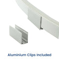 Warm White LED Neon Flex 220V 240V 8x16mm 120LEDs/m IP67 Waterproof with UK Plug - ATOM LED