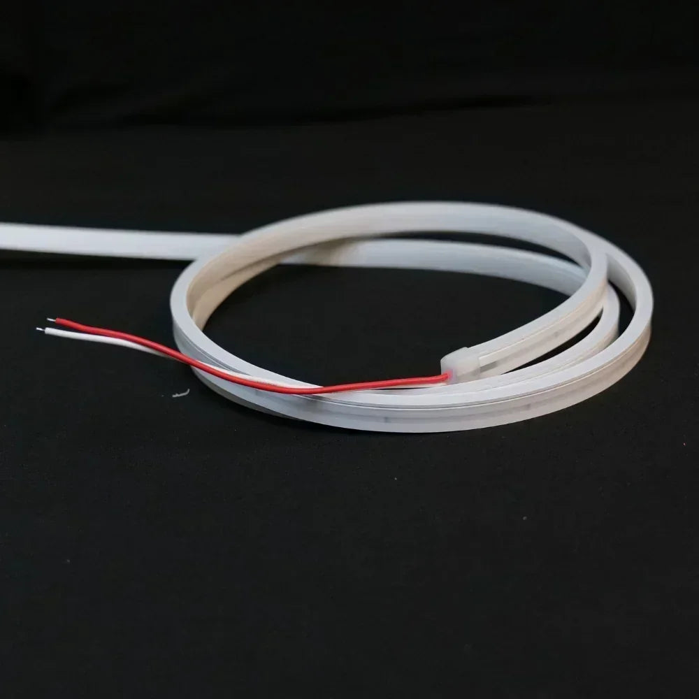 Mini Warm White Neon Flex 3000K 24V 6x12mm IP65 Waterproof 15m