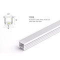 LED Strip Silicone Neon Flex Profile Cover Body Flexible Bendable 12x12mm — ATOM LED