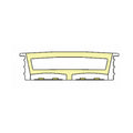 LED Strip Silicone Neon Flex Profile Cover Body Flexible Bendable 50x15mm