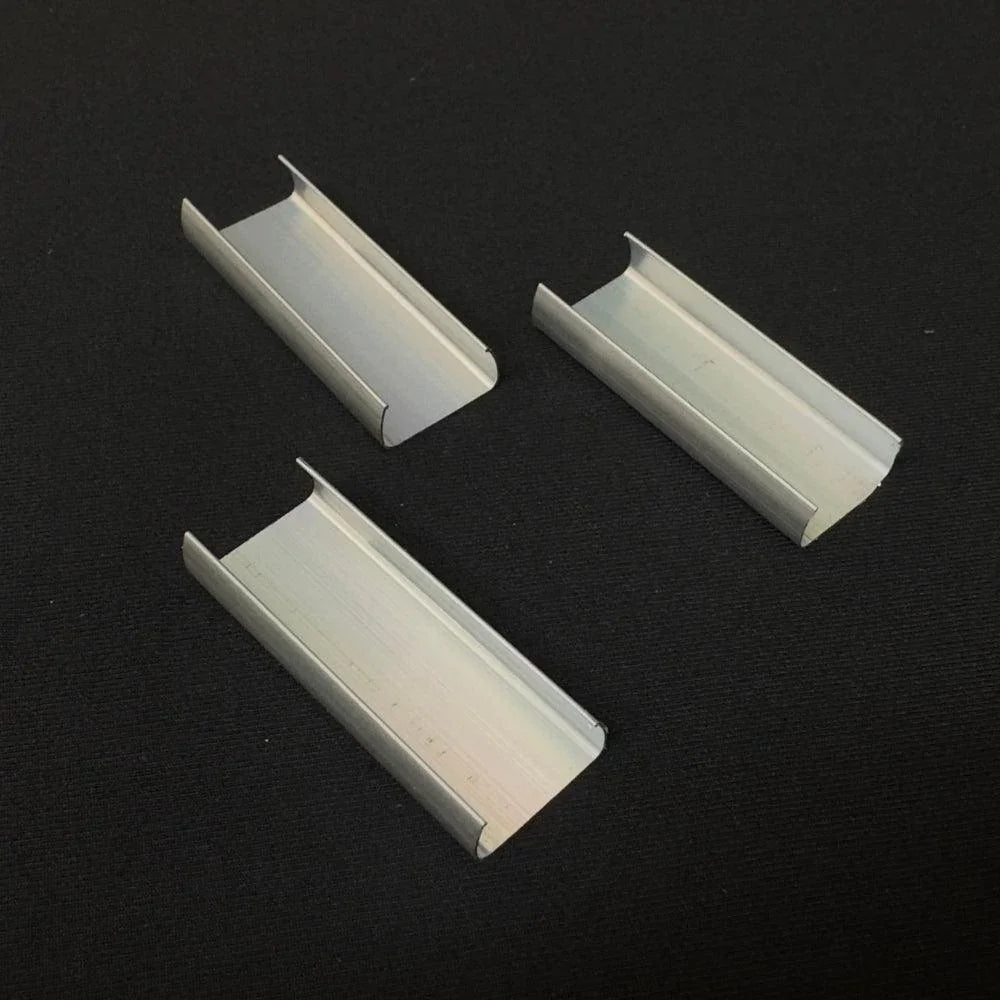 Led neon flex aluminium clips d shape 16x16mm