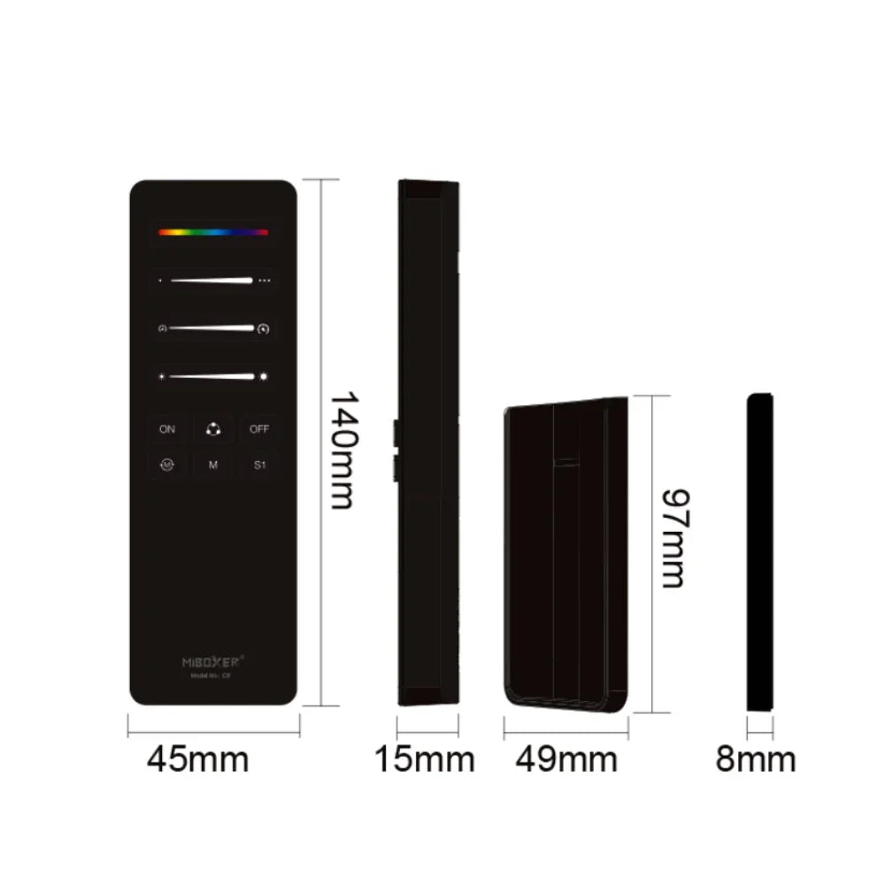 Miboxer Digital RGB SPI Remote C6