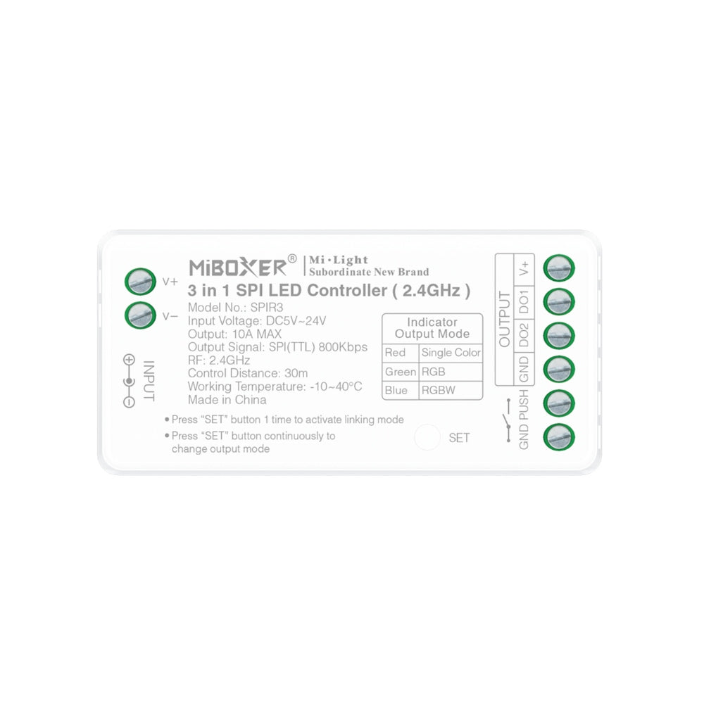 Miboxer Digital Pixel 3 in 1 SPI LED Controller SPIR3