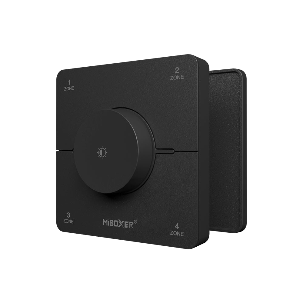 Miboxer K0S 4 Zone CCT rotating panel remote Black