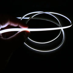 Micro Mini Cool White Neon Flex 6000K 24V Top Bend 4.5x4.5mm IP65 Waterproof 240LEDs/m