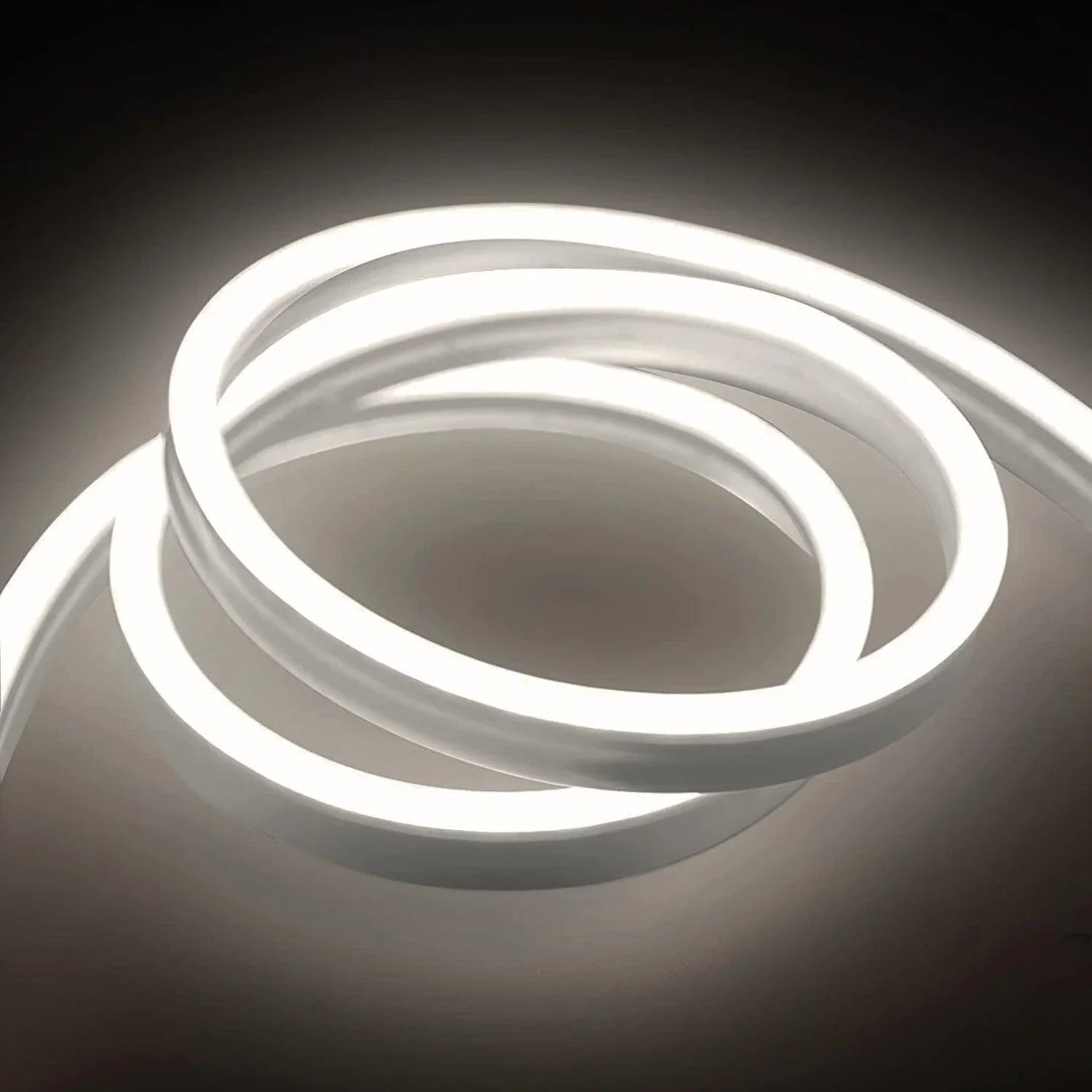 Natural White Neon Flex 4000K DC 12V IP65 Waterproof 8x16mm 120 LEDs/M - ATOM LED