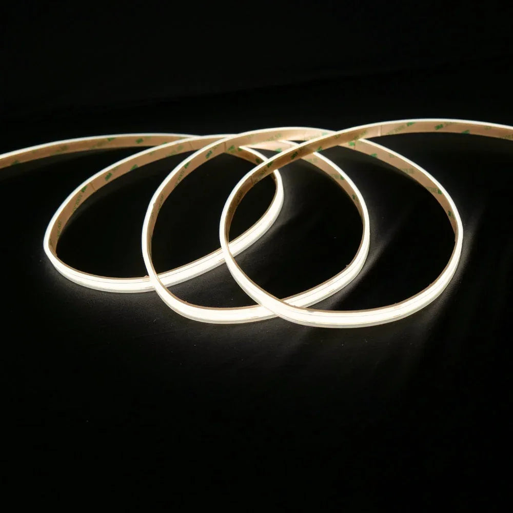 Natural White 4000K COB LED Strip 24V 480LEDs/m IP67 20m Run