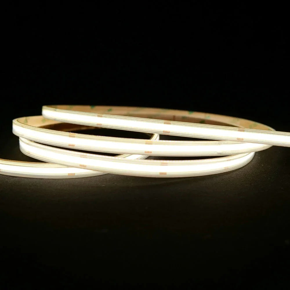Natural White 4000K COB LED Strip 24V 480LEDs/m IP67 20m Run