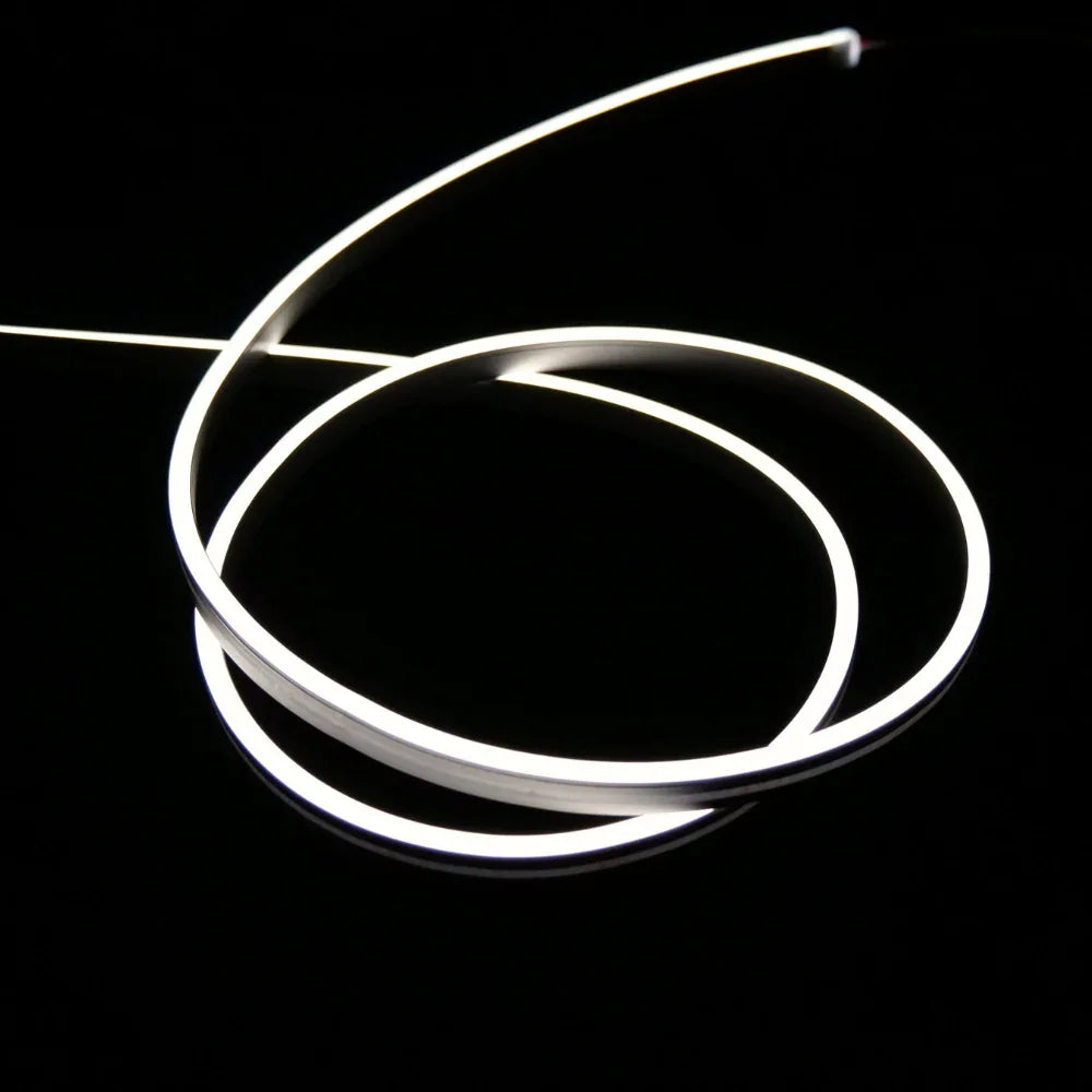 Mini Natural White Neon Flex 4000K 24V 6x12mm IP65 Waterproof 15m