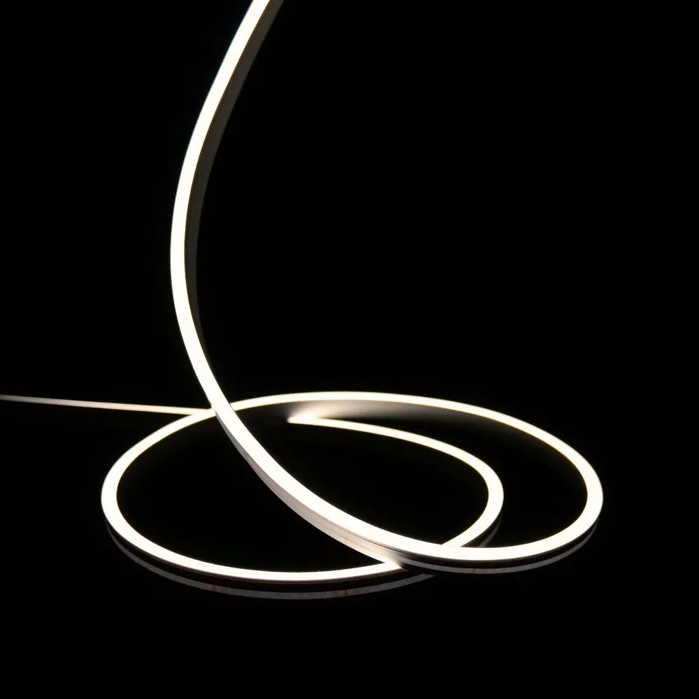 Mini Natural White Neon Flex 4000K 24V 6x12mm IP65 Waterproof 15m